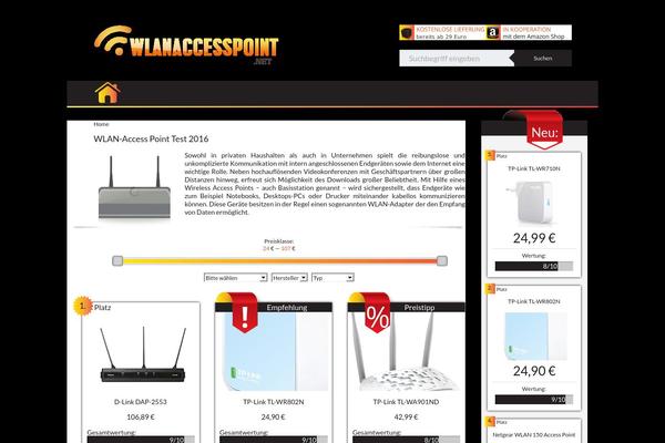 wlanaccesspoint.net site used Produkttests