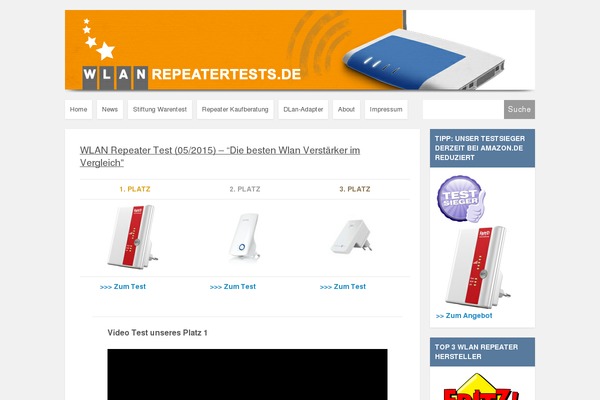 wlanrepeatertests.de site used Speaky
