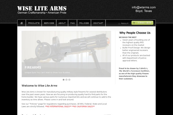 wlarms.com site used Woostore-child