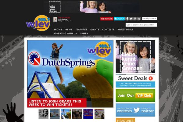 Site using Amp-events plugin