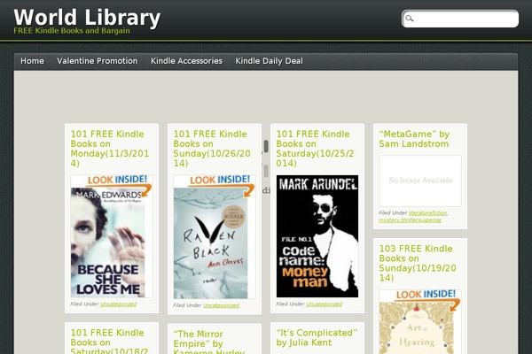 PinBlack theme site design template sample