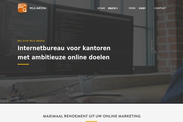 Magnitude theme site design template sample