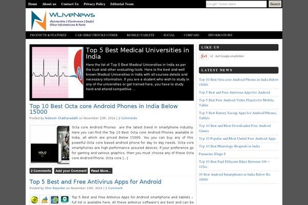 techmaish theme websites examples
