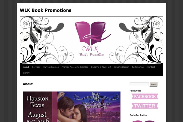 Twenty Ten theme site design template sample