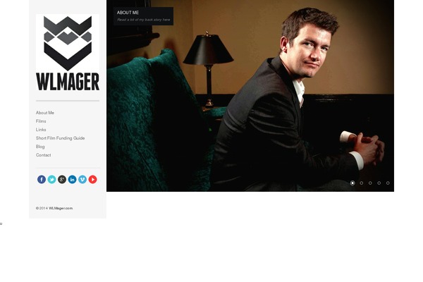 Reach theme site design template sample