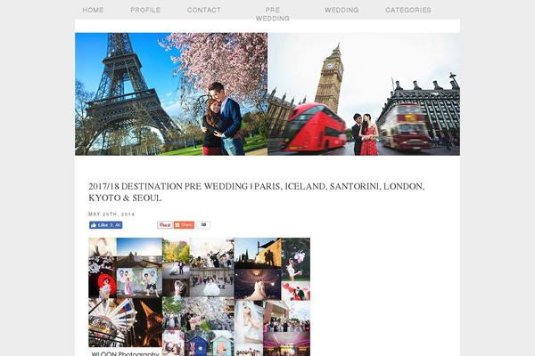 Site using WP Single Post Navigation plugin