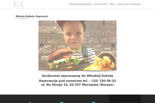 Zerif Lite theme site design template sample