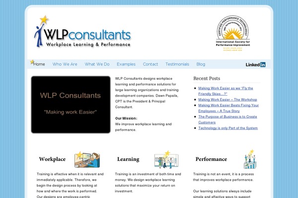 Generatepress_child theme site design template sample