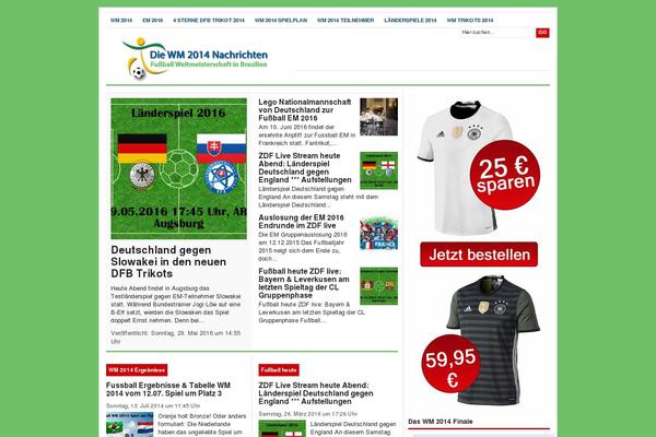 Newswire theme site design template sample