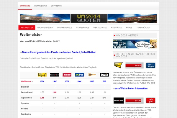 Instinct theme site design template sample