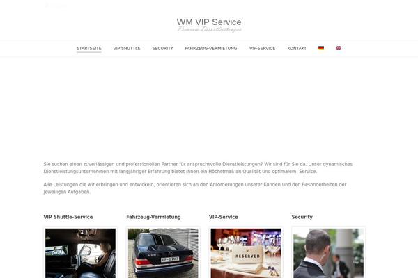 Jupiter Child theme site design template sample