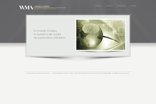 Karma theme site design template sample
