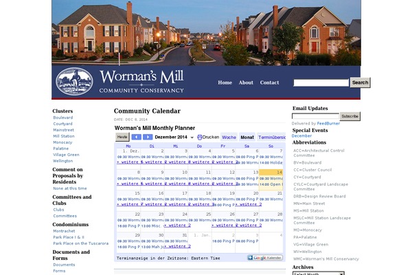 wmconservancy.com site used Lemming