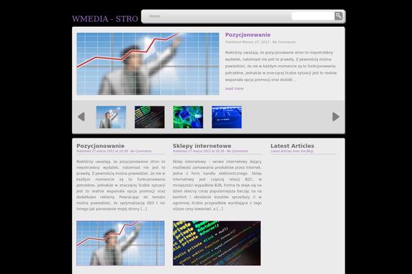 WP-Creativix theme site design template sample