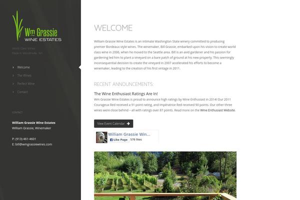 wmgrassiewines.com site used Captain