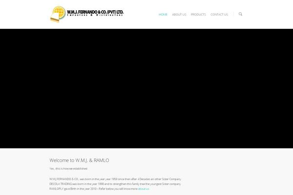 Salient theme site design template sample