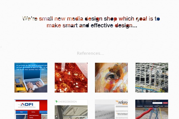 Imbalance theme site design template sample