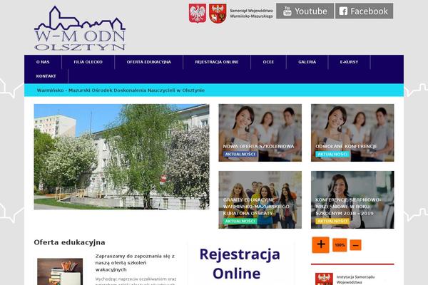 wmodn.olsztyn.pl site used Theme53365