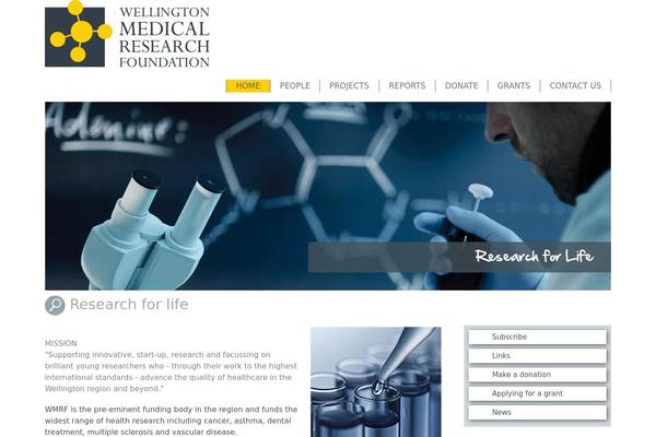 Medical theme site design template sample