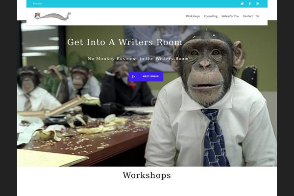 Dante theme site design template sample