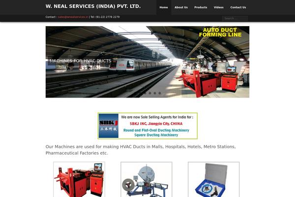 Engrave (Lite) theme site design template sample