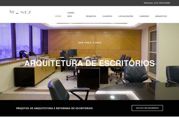 Artcore theme site design template sample