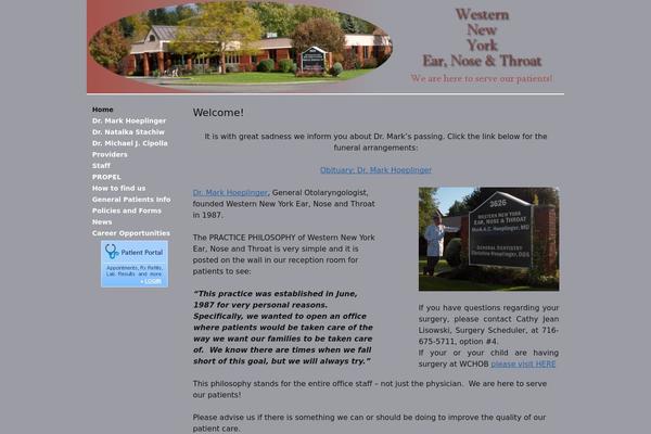 Thesis 1.8.5 theme site design template sample