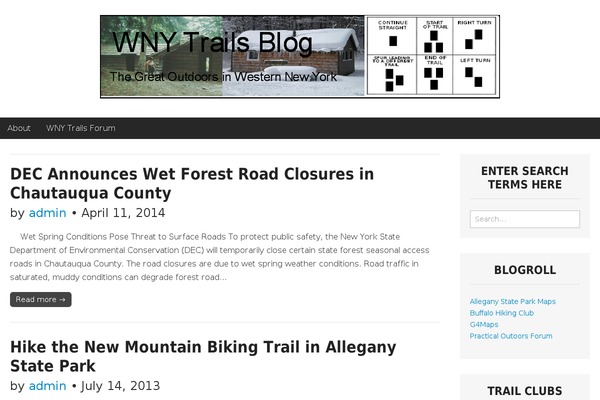 wnytrails.com site used Magazine Premium