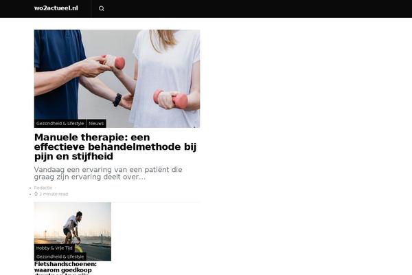 Spotlight theme site design template sample