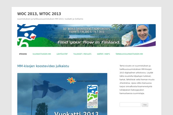 Twentytwelve-child theme site design template sample