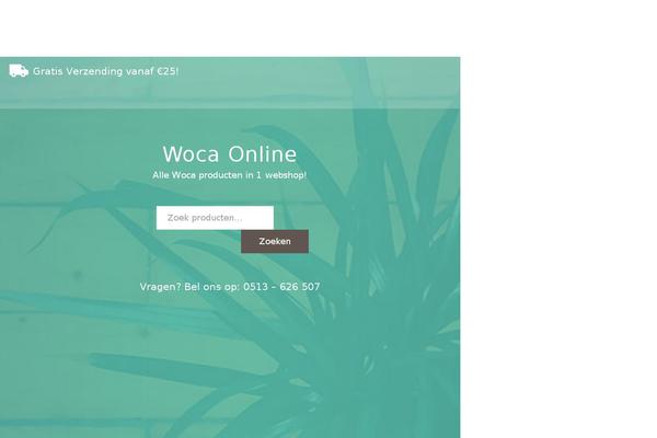 wocaonline.nl site used MultiShop