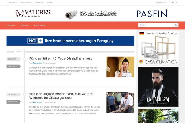 Site using WP Post Navigation plugin
