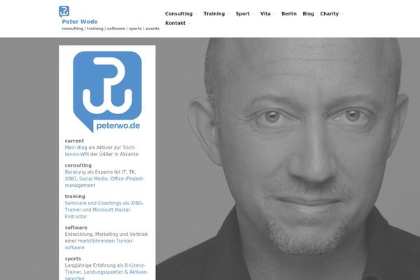 Layers theme site design template sample