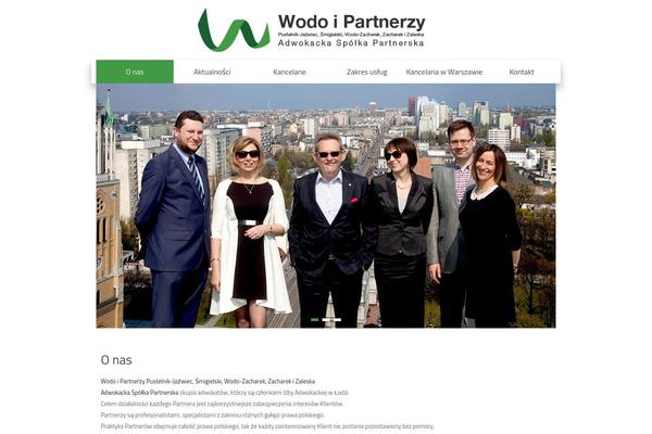 Accelerate theme site design template sample