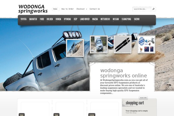 eStore theme site design template sample