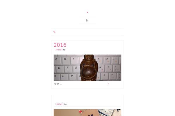 Coeur theme site design template sample