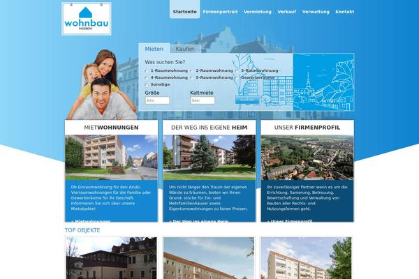 wohnbau-radeberg.de site used Wohnbau
