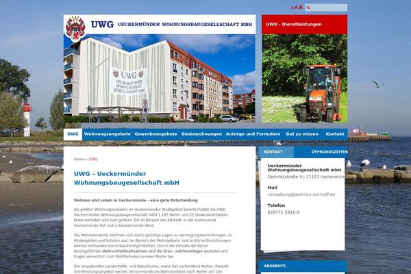wohnen-am-haff.de site used Uwg