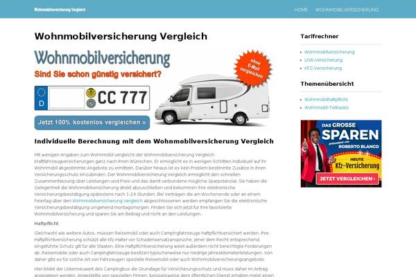 wohnmobilversicherung-vergleich.eu site used Awesomeone-pro