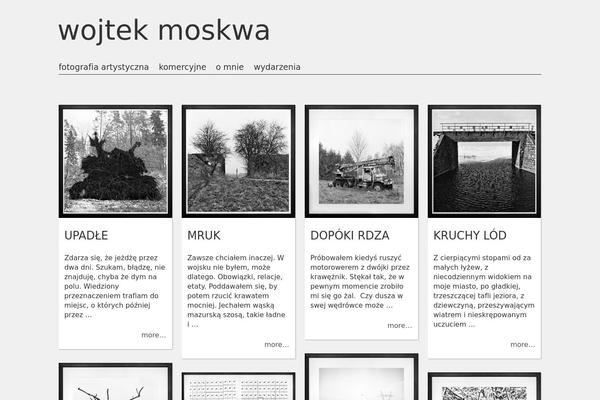 Fluxipress theme site design template sample
