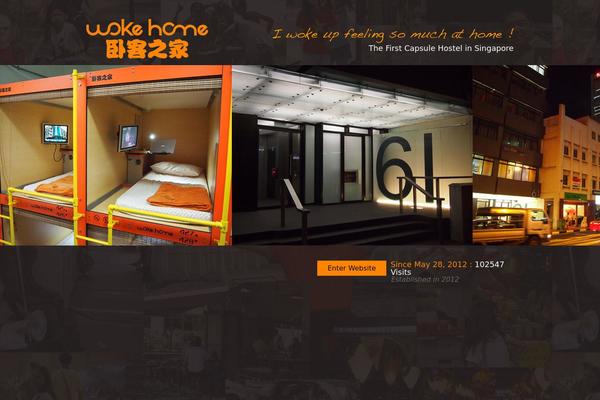 wokehomehostel.com site used Whh