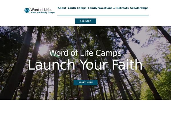 wolcamps.org site used Wordoflife-camps