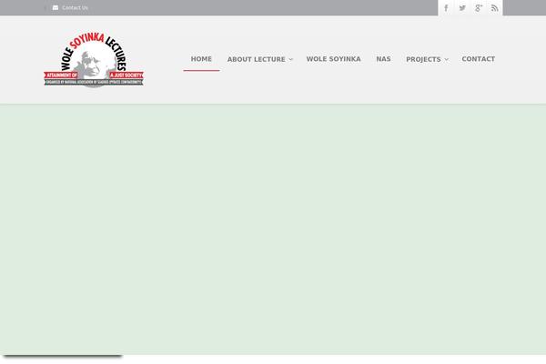 Envision Child theme site design template sample