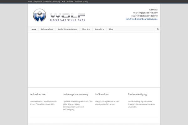 Modernize v3 theme site design template sample