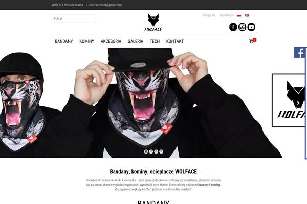 Site using Soslider-social-slider plugin