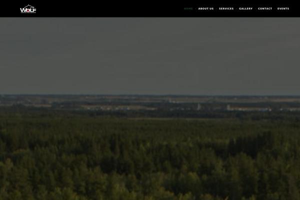 Brooklyn Child theme site design template sample