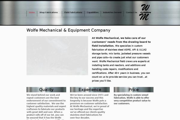 wolfemechanical.net site used Wolfe-machanic