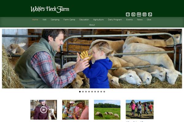 wolfesneckfarm.org site used Anchour-base