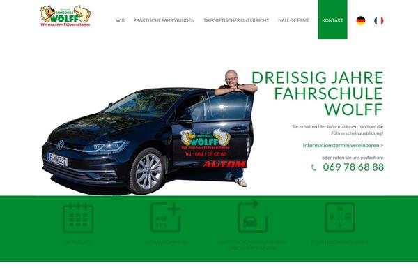 Limain theme site design template sample