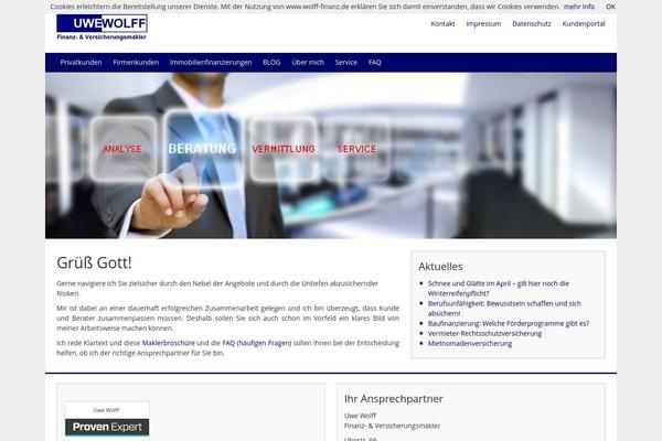 i-max theme site design template sample